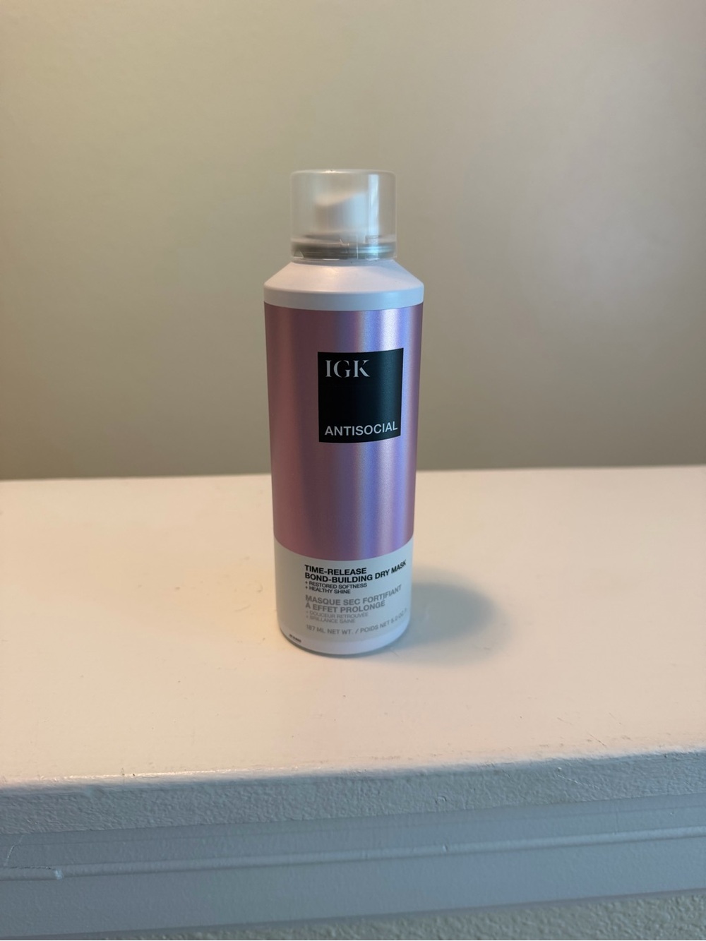 IGK Antisocial Time-Release Bond-Building Dry Mask - Pink